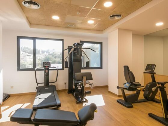 Fitness centre at Lamaraz Arts Hotel, Algiers